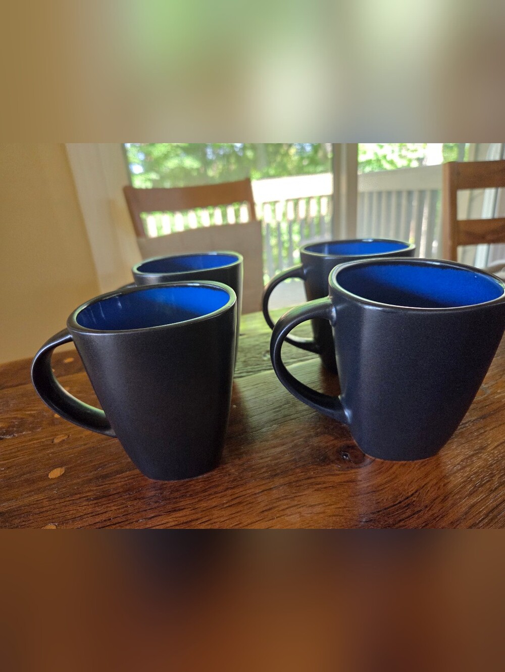 Elite Gibson Designs Soho Lounge Blue Mug set of 4